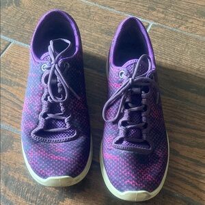 Ecco Purple Sneakers Lightweight Knit Design